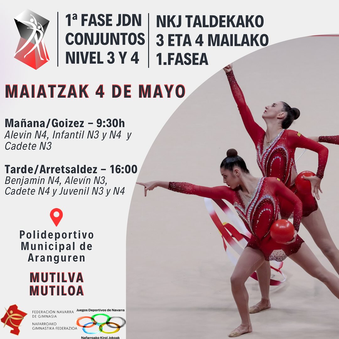 Comienza la temporada de conjuntos para las gimnastas de nivel 3 y 4